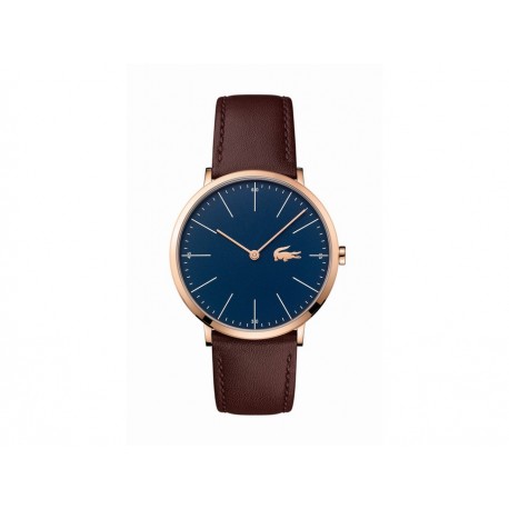 Reloj para caballero Lacoste Moon Ultra Slim LC.201.0871 café-ComercializadoraZeus- 1060882700