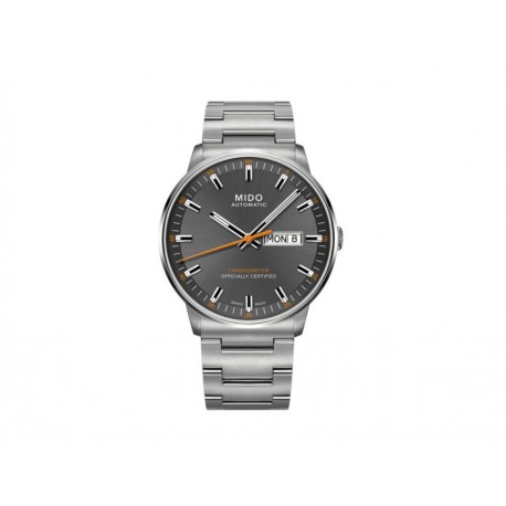Mido Commander II M0214311106101 Reloj para Caballero Color Acero-ComercializadoraZeus- 1037319933