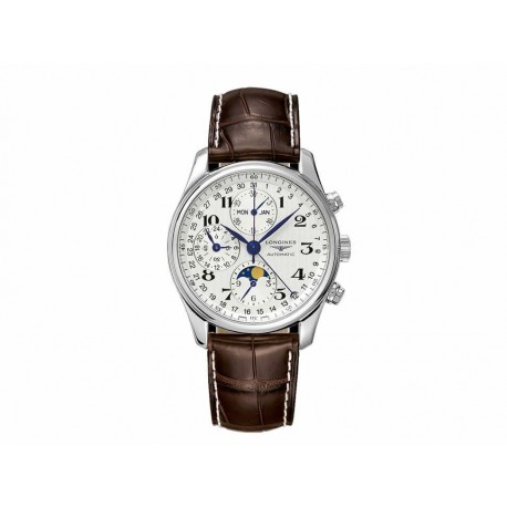 Reloj para caballero Longines Master L26734783 café-ComercializadoraZeus- 46752724