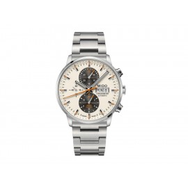 Mido Commander II M0164151126100 Reloj para Caballero Color Acero-ComercializadoraZeus- 1048480728