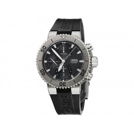 Reloj unisex Oris Aquis 674 7655 7253 RS negro-ComercializadoraZeus- 1011160570