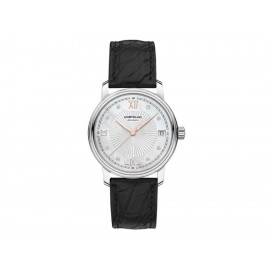 Montblanc Tradition Date Automatic 114957 Reloj para Dama Color Negro-ComercializadoraZeus- 1048118824