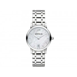 Reloj para dama Mont Blanc Star 108764 blanco-ComercializadoraZeus- 1020455710