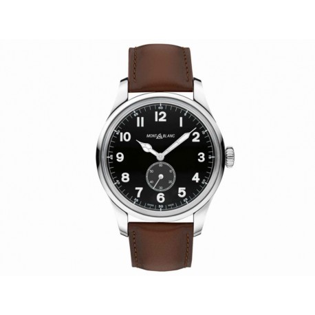 Montblanc 1858 Automatic Small Second 115073 Reloj para Caballero Color Marrón-ComercializadoraZeus- 1049838715