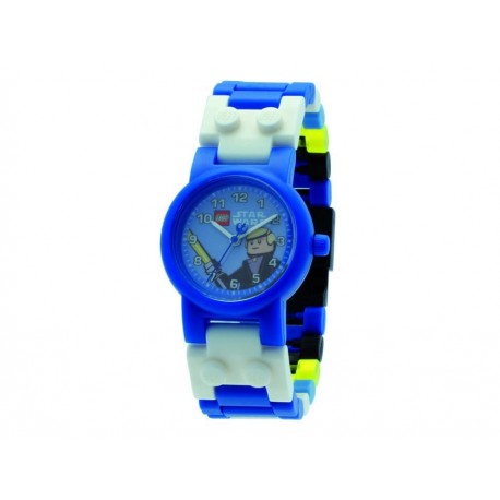 Lego Star Wars 8020356 Reloj para Niño, Color Azul celeste-ComercializadoraZeus- 1047704355