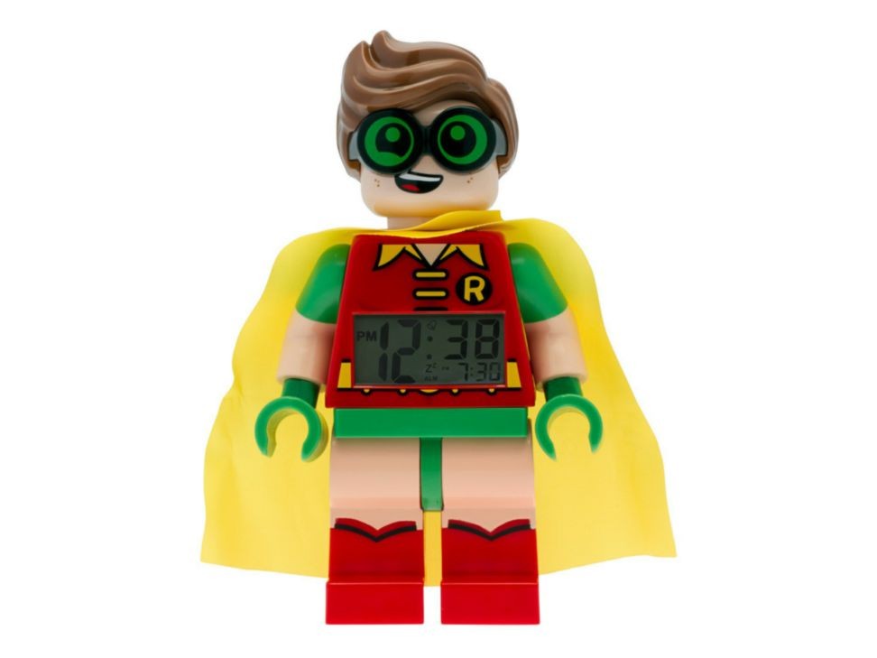 Lego Batman Movie 9009358 Reloj Despertador Unisex Color Rojo-Comer...