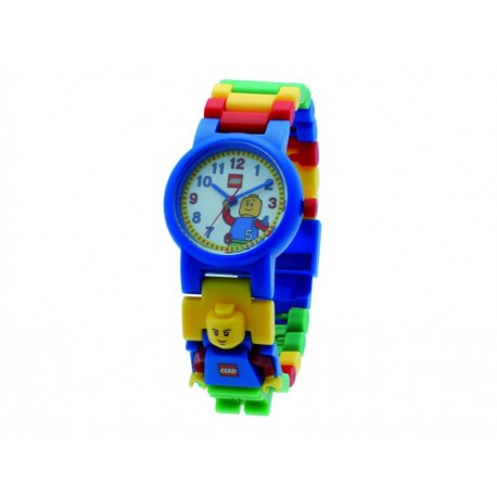 Lego 8020189 Reloj para Niño Multicolor-ComercializadoraZeus- 1047704444