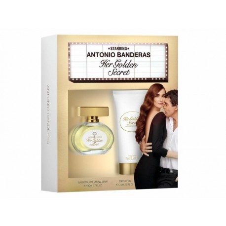 Set para dama Antonio Banderas Her Golden Secret-ComercializadoraZeus- 1057467441
