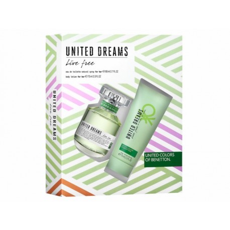 Set para dama Benetton United Dreams Live Free-ComercializadoraZeus- 1057467556