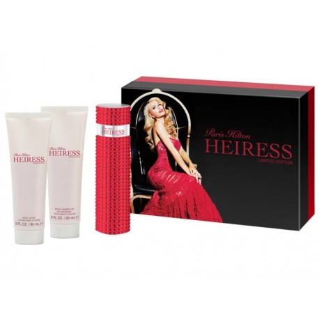 Paris Hilton Heiress Red Gift Set para Dama-ComercializadoraZeus- 1051566102
