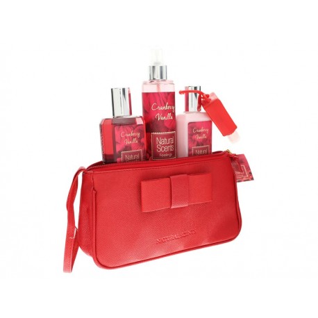 Natural Scents Kit Cosmetiquera Cranberry Vanilla-ComercializadoraZeus- 1032069998