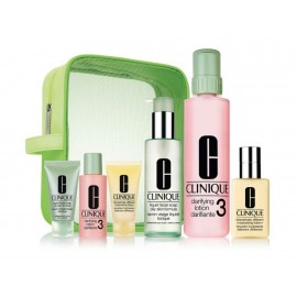 Clinique Set de 3 Pasos para Pieles Mixtas y Grasas-ComercializadoraZeus- 1056704627