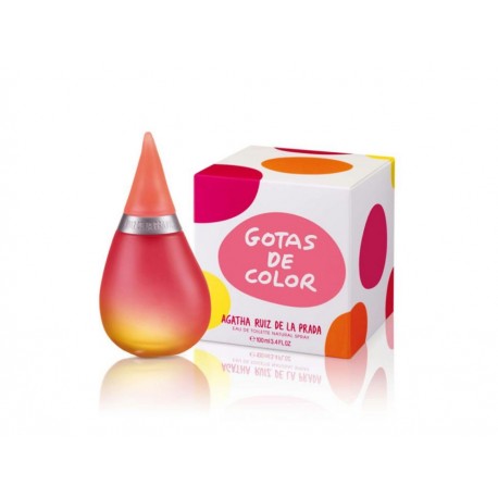 Fragancia para dama Agatha Ruiz de la Prada Gotas de Color 100 ml-ComercializadoraZeus- 1018687531