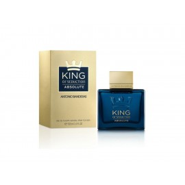 Fragancia para caballero Antonio Banderas King of Seduction Absolute 100 ml-ComercializadoraZeus- 1041006303