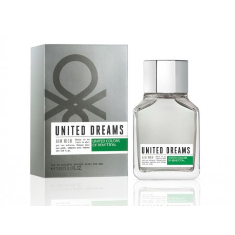 Fragancia para caballero Benetton United Dreams Aim High 100 ml-ComercializadoraZeus- 1041006401