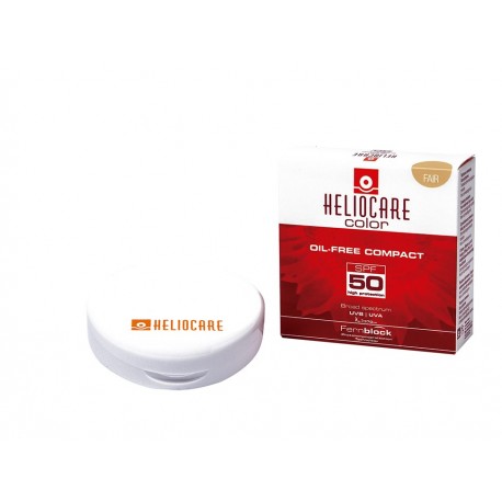 Heliocare Protector Solar FPS 50 en Maquillaje Compacto Claro Oil-free 10 g-ComercializadoraZeus- 1045907828