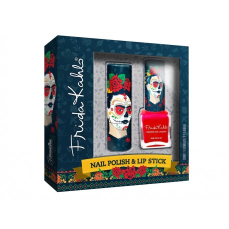 Republic Nail Set Frida Kahlo Nail Polish & Lip Stick-ComercializadoraZeus- 1036992774