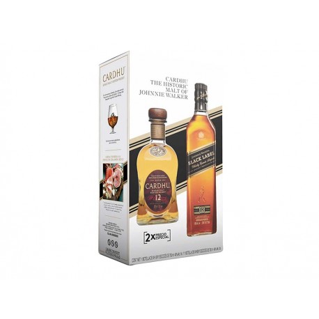 Whisky Cardhu 700 ml y Johnnie Walker Black 750 ml-ComercializadoraZeus- 1047851633