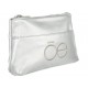 Cosmetiquera lisa Cloe plata-ComercializadoraZeus- 1055589760