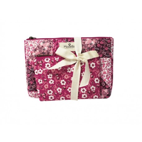 Juego de cosmetiqueras Modella floral-ComercializadoraZeus- 1056200777