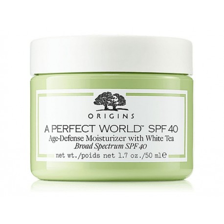 Crema hidratante antiedad con SPF 40 Origins A Perfect World 50 ml-ComercializadoraZeus- 1056605475