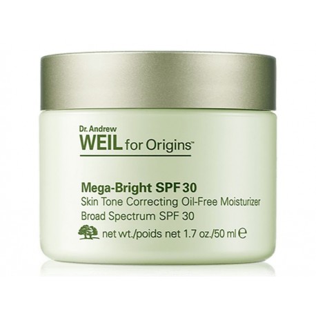 Crema facial hidratante antimanchas SPF 30 Origins Dr. Weil Mega Bright 50 ml-ComercializadoraZeus- 1048043280