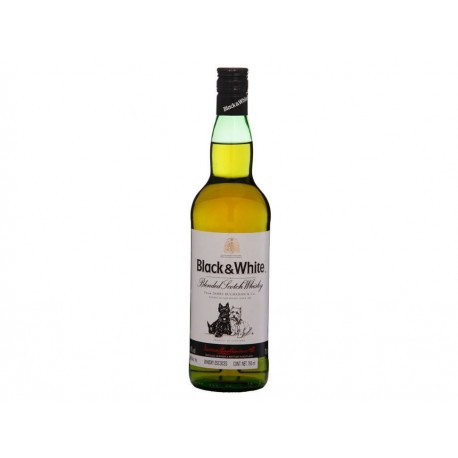 Caja de Whisky Black & White 750 ml-ComercializadoraZeus- 1032222222
