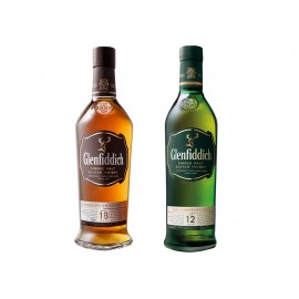Paquete Especial 2 Botellas Glenfiddich 18 años y 1 Botella de Whisky Glenfiddich 12 Años-ComercializadoraZeus- 3020010