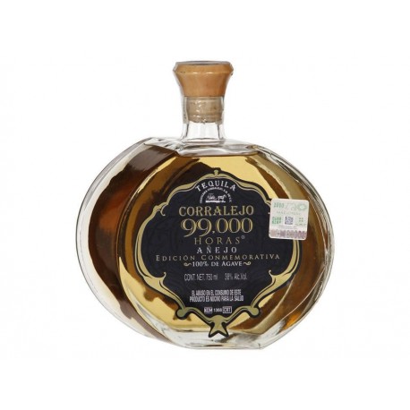 Tequila Corralejo 99,000 Horas Añejo 750 ml-ComercializadoraZeus- 1002651595