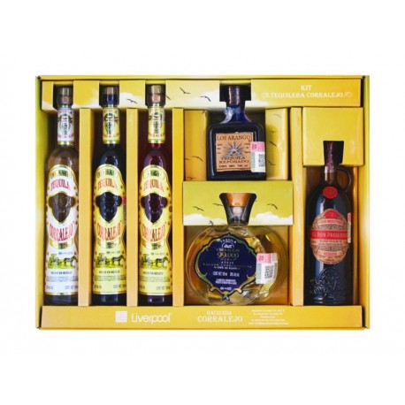 Estuche kit miniaturas Tequilera Corralejo-ComercializadoraZeus- 1053506000