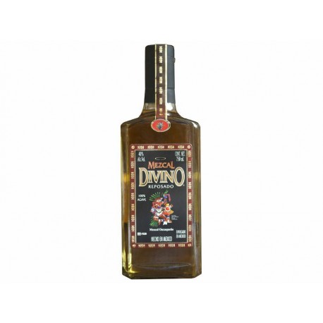 Mezcal Divino reposado 750 ml-ComercializadoraZeus- 1058580631