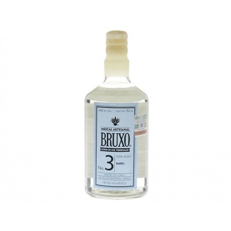 Mezcal Bruxo No 3 Barril 750 ml-ComercializadoraZeus- 1028301649