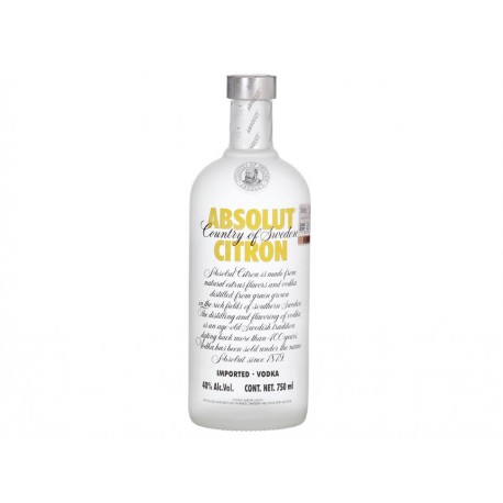 Caja de Vodka Absolut Citron 750 ml-ComercializadoraZeus- 1032338751
