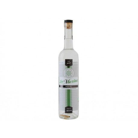 Mezcal joven Las Marías 2001 México agave salmiana con gusano 750 ml-ComercializadoraZeus- 1053249040