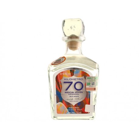 Mezcal Kilómetro 70 Blanco México 750 ml-ComercializadoraZeus- 1022703761