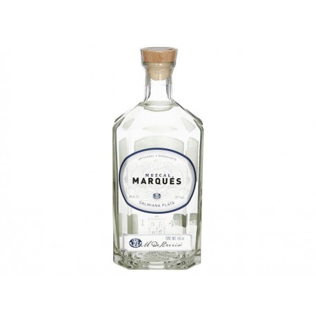 Mezcal Marques Salmiana Plata 750 ml-ComercializadoraZeus- 1022239721