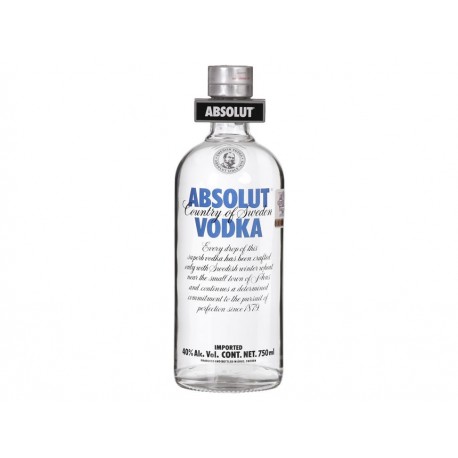Caja de Vodka Absolut Regular 750 ml-ComercializadoraZeus- 1032337381