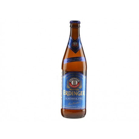 Paquete de 6 cervezas Erdinger Alkoholfrei Sin Alcohol 500 ml-ComercializadoraZeus- 2910027