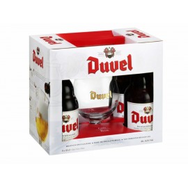Paquete de 4 cervezas Duvel 1679 Bélgica 330 ml-ComercializadoraZeus- 58345237
