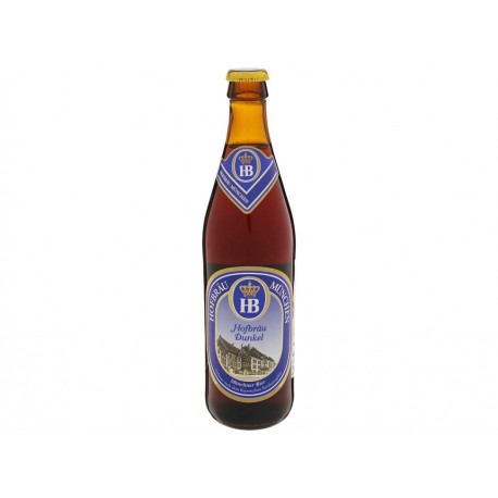 Paquete de 6 Cervezas Hofbräu München HB Dunkel 500 ml-ComercializadoraZeus- 980078