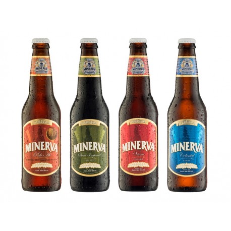 Paquete de 8 Cervezas Minerva 355 ml-ComercializadoraZeus- 2930011