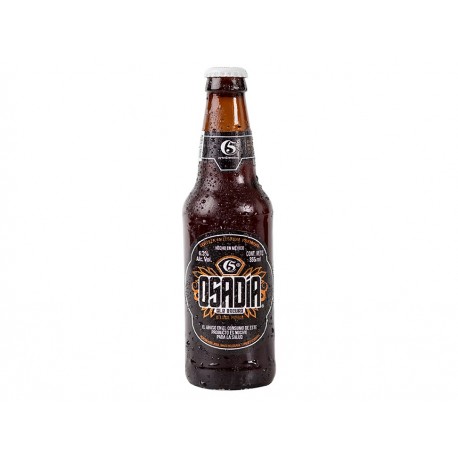 Paquete de 6 Cervezas Osadía Ale Oscura 355 ml-ComercializadoraZeus- 1400042