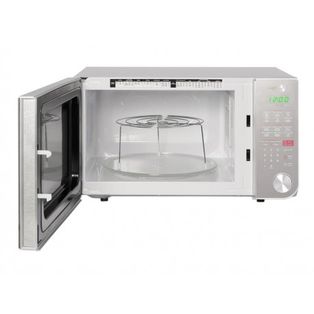 Daewoo KQG-1N3HM Horno de Microondas 1.1 pies cúbicos Silver/Espejo