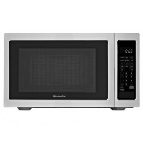 KitchenAid KCMS1655BSS Horno de Microondas 1.6 Pies Cúbicos Gris Acero-ComercializadoraZeus- 1048612527