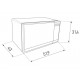 Teka MWG4X Horno de Microondas 1.4 Pies Cúbicos Acero Inoxidable-ComercializadoraZeus- 1041487905
