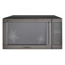 Daewoo Horno de Microondas Acero/ Gabinete Negro Puerta Cristal Templado KOR-164HL-ComercializadoraZeus- 1028453953