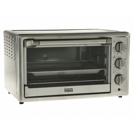 Horno eléctrico Haus gris acero KWS1528Q-H12-ComercializadoraZeus- 1056455155