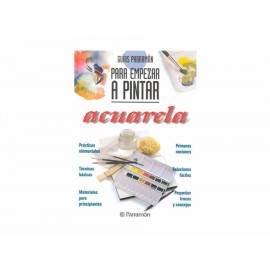 Acuarela Guías Parramón para Empezar a Pintar-ComercializadoraZeus- 1037357860