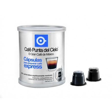 Café Punta del Cielo Express Regular 20 cápsulas-ComercializadoraZeus- 1034966741
