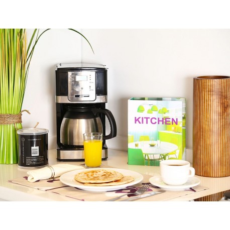 Oster Cafetera Programable Negro BVSTDC4402-013-ComercializadoraZeu